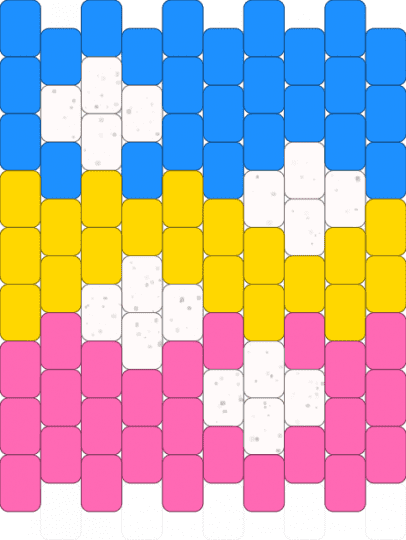 Pansexual Charm with Stars - 