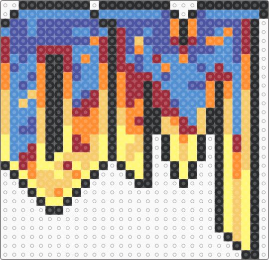Doom Logo Part 2 - light blue,yellow