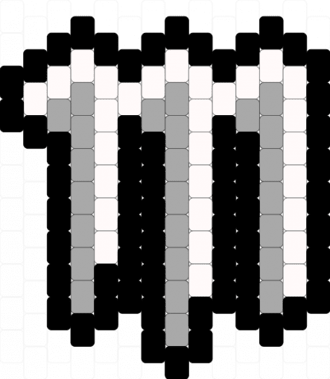 White Monster Logo - white,beige