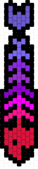 Cool fish tie i made is remix btw - black,red,purple,blue,fish,pink