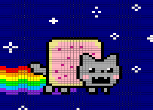 nyan cat bag