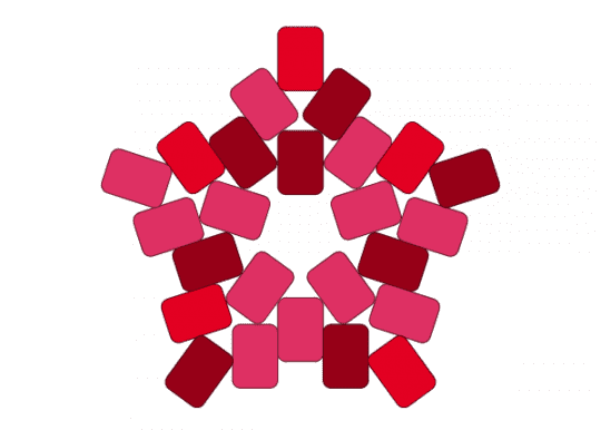 red star idk - cotdgradient, red, star