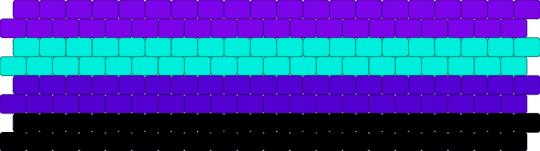 alexigender cuff (20x8) - gender, idingender, lgbtqia, light blue, purple, uingender