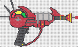 Ray Gun - ray gun,weapon,alien,space,laser,red