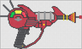 Ray Gun - ray gun,weapon,alien,space,laser,red