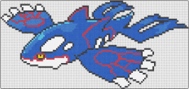 kyogre - kyogre,pokemon,character,gaming,blue,white