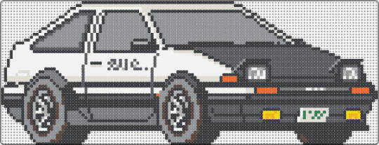 Toyota Corolla AE86 Trueno - car,vehicle,gray,toyota,corolla,trueno,fujiwara,ae86,hachiroku