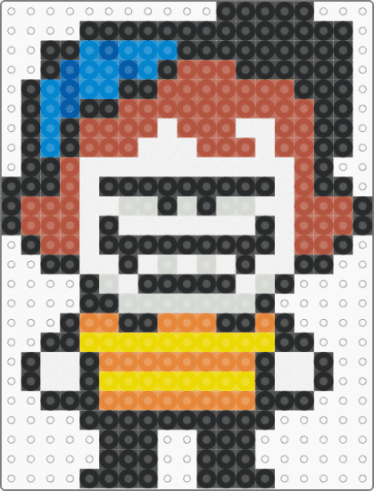 Spooky month Roy (not my original design ) - black,red