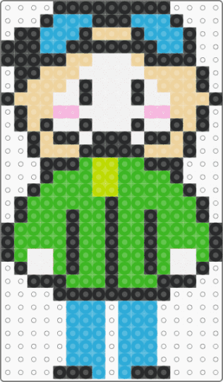 Spooky month Robert (original design) - light blue,green