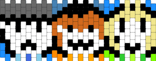 Spooky month hatzgang - white,orange,gray,yellow
