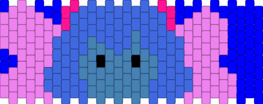 Gooseteil - blue,pink