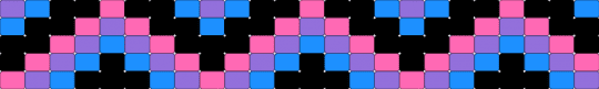 Bi - pink,purple,light blue