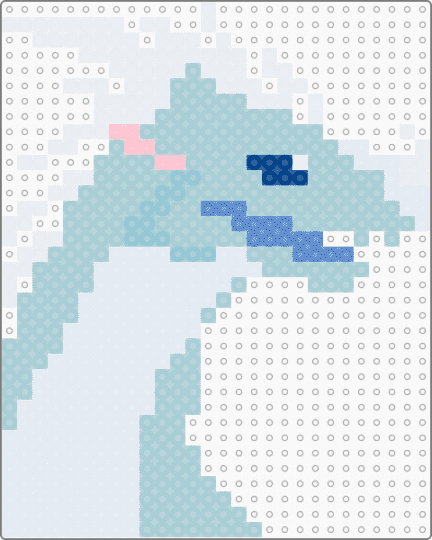 Winter wings of fire - light blue