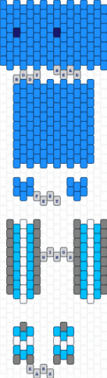 Demiboy bat doll 🩶🩵🤍🩵🩶 - light blue,demiboy,bat,doll,demiboy bat doll,bat doll,demiboy doll,demiboy bat