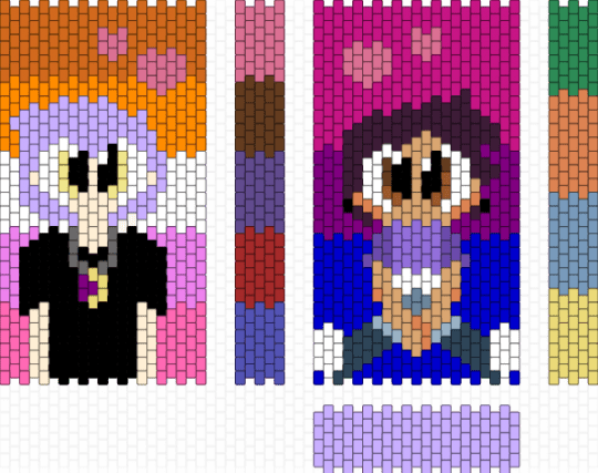 Amity and Luz Bag (Remix) - orange,pink,purple,amity,luz,lumity,lgbtq,lgbtqia,the owl house,the owl house bag,lumity bag
