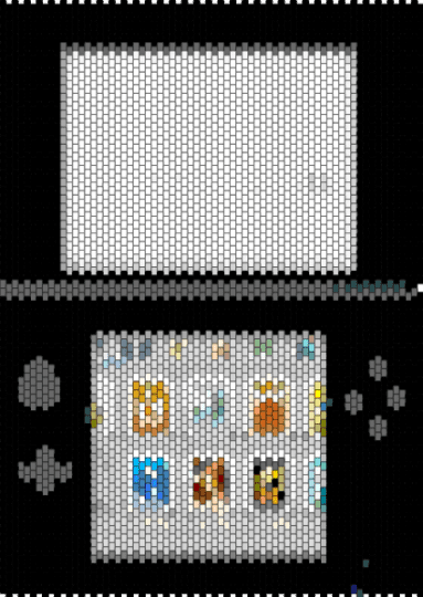 3ds/Ds Bag - black,white,gray,beige,colorful,3ds,bag,kandi,kandi 3ds,kandi bag,kandi ds,ds