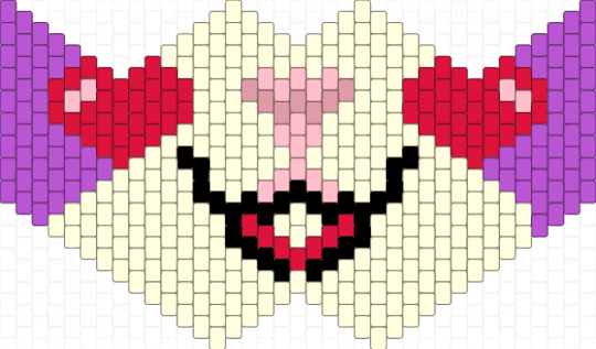 rabit - pink,red