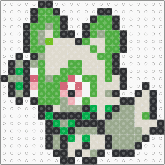 Sprigatito - green,gray,beige