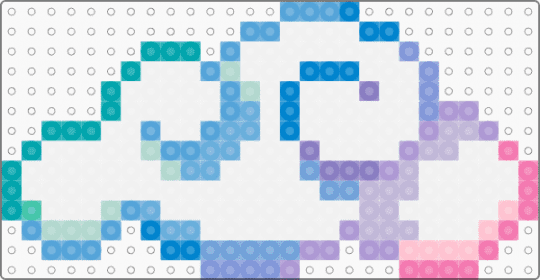 sunset cloud - white,light blue,pink