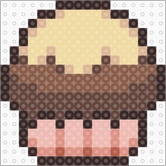 chocolate muffin - brown,beige