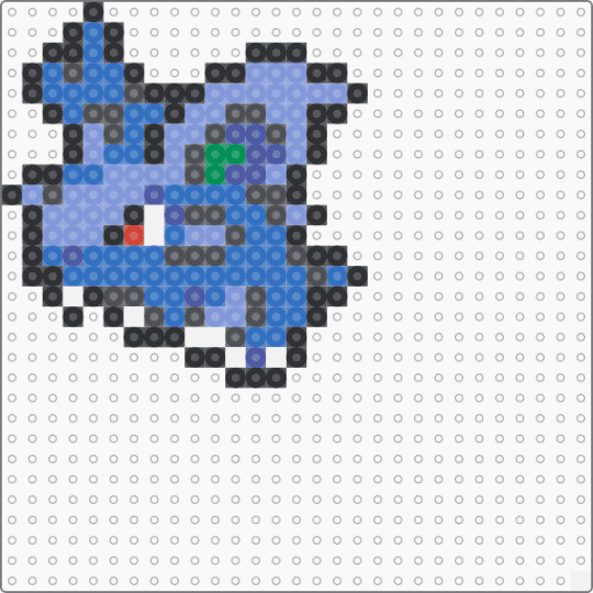0029_ニドラン♀_ボックス_v1 - blue,gray,light blue,pokemon