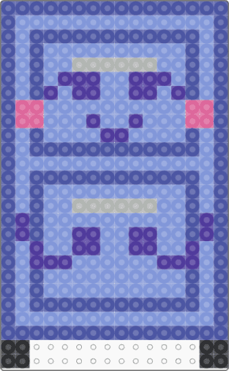 Cabby Inanimate Insanity little cutie pie - purple,light blue