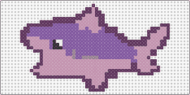 sharky - shark,fish,animal,cute,purple