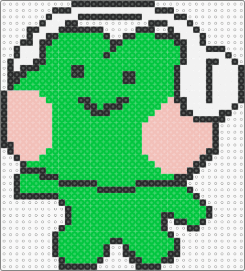 Dancing Lenini - green