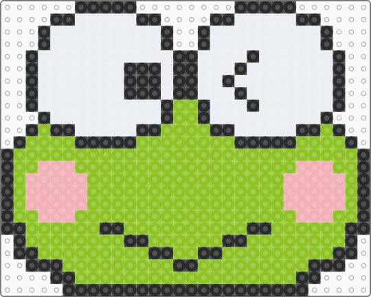Winking Keroppi - green,keroppi,sanrio,frog