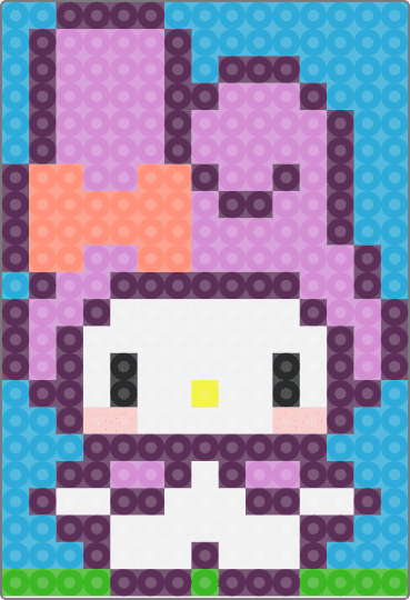 My melody - pink,light blue