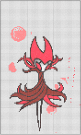 Nightmare king grimm - nightmare king grimm,hollow knight,character,video game,boss,red,pink