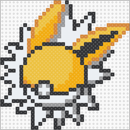 Jolteon Pokeball - eevee, eevee evolutions, eeveelution, eeveelutions, eeveeolution, jolteon, orange, pokeball, pokemon, yellow