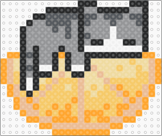 Cat on an orange slice - animal, animals, beige, cat, cute, gray, gray cat, grey cat, oranges, small