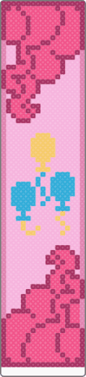 Pinky Pie Stripe - bookmark, colorful, large, mlp, my little pony, panel, pink, pinkie pie, stripes
