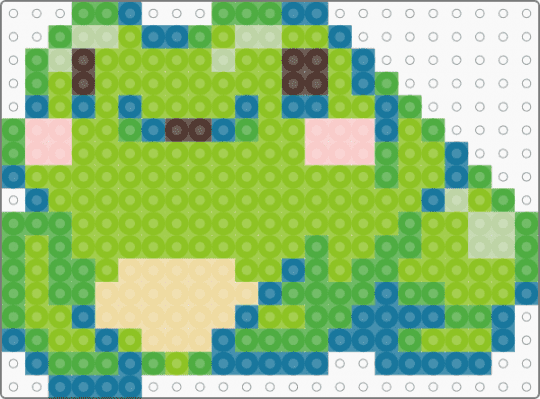 Cute Little Chubby Frog - animal, animals, chubby, cute, frog, green, reptile, simple, small