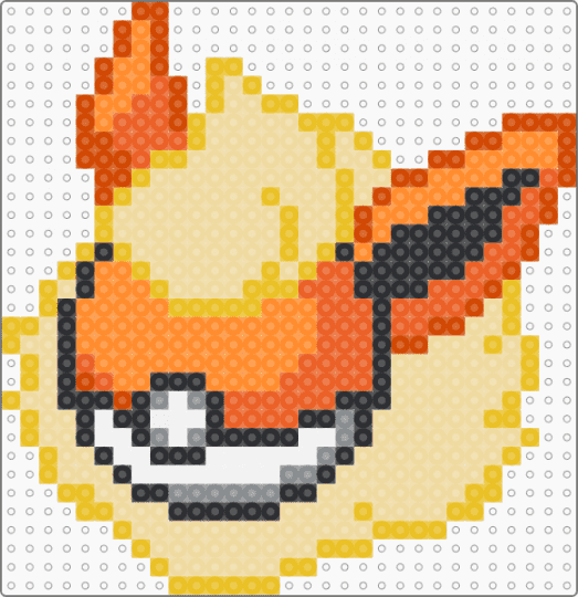 Flareon Pokeball - eevee, eevee evolutions, eeveelution, eeveelutions, eeveeolution, flareon, pokeball, pokemon