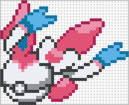 Sylveon Pokeball - eevee, eevee evolutions, eeveelution, eeveelutions, eeveeolution, pink, pokeball, pokemon, red, sylveon