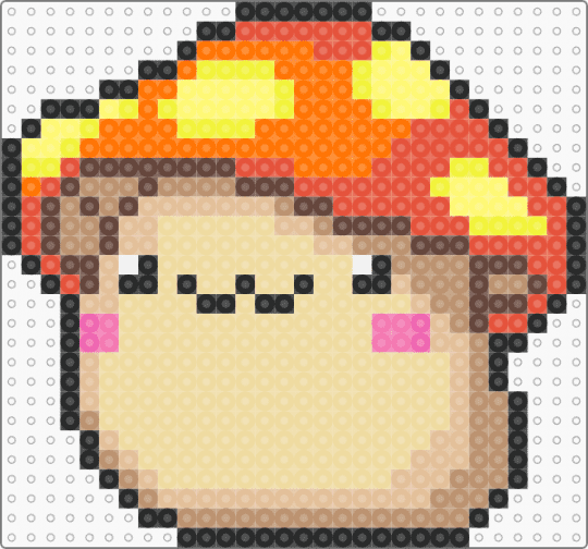 Orange Mushroom, Maplestory - beige,maplestory,mushroom