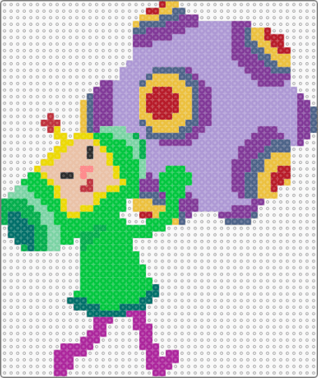 The Prince, Katamari Damacy - pink,green,katamari damacy,prince