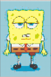 SpongeBob - spongebob squarepants,nickelodeon,cartoon,character,tv show,funny,yellow
