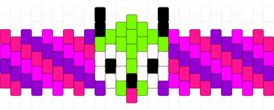 GIR (purple spiral) - pink