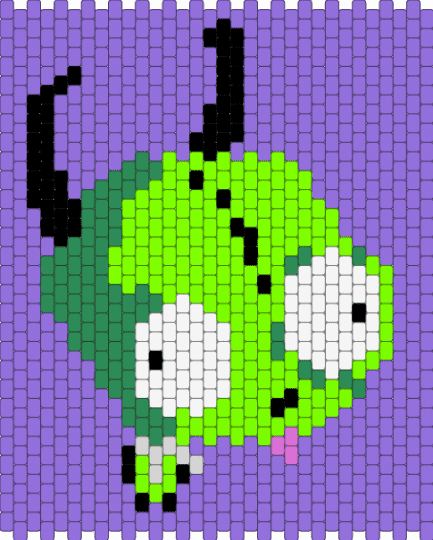 Dog Gir - purple