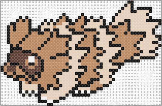Zigzagoon - tan,beige