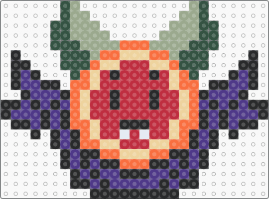 Citrus (Fruit-Bat) - Objectified - gray, purple, red