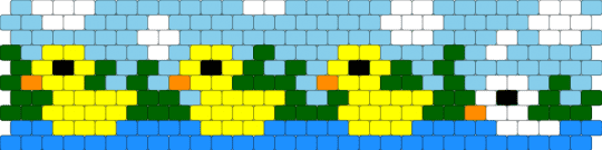 Duck Family - light blue