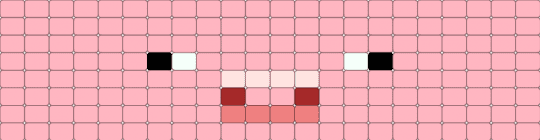 Minecraft Pig - pink,minecraft,pig,pixel,easy,6color,6,6bead