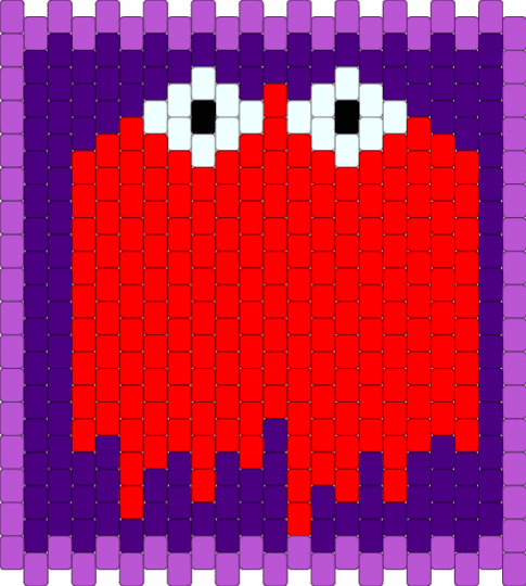 Red Guy - DHMIS panel - purple, red