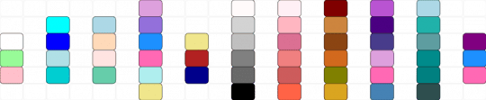Color ideas - pink,light blue,purple,colorful