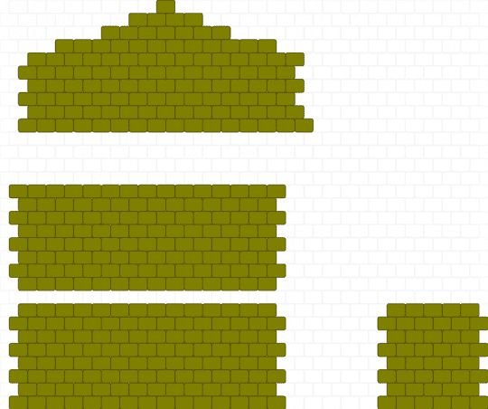 Bag pattern - gold