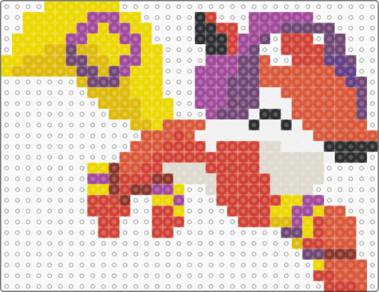 intersex coyote - animal, animal jam, coyote, intersex, lgbt, pink, pride, red, video game, yellow